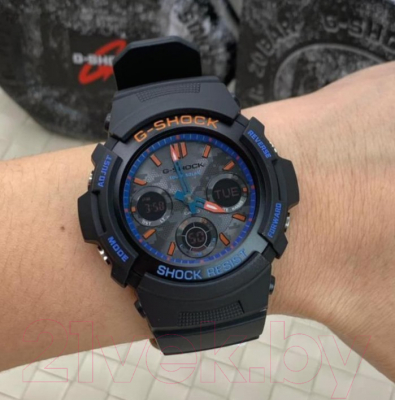 Часы наручные мужские Casio AWR-M100SCT-1A