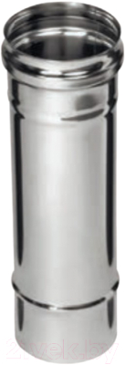 Труба дымохода Ferrum 0.25м 430/0.5мм Ф80 / f0816 - фото