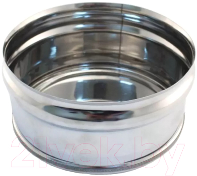 Заглушка дымохода Ferrum Ф130 / f1206 (430/0.5мм, нижняя) - фото