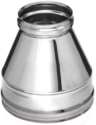 Переходник для дымохода Ferrum 430/0.5мм Ф80x160 / f2616 - фото