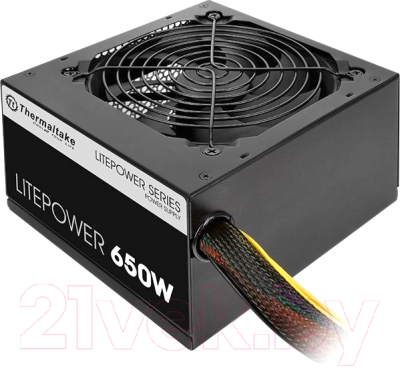 Блок питания для компьютера Thermaltake Litepower LT-650P 650W / PS-LTP-0650NPCNEU-2 - фото
