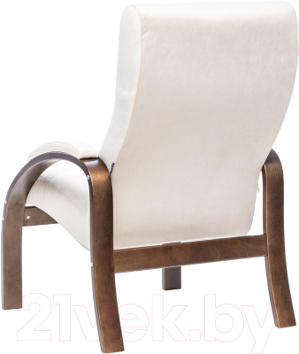 Кресло мягкое Импэкс Leset Лион (орех текстура/V 18)