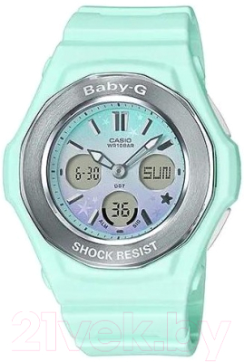 Часы наручные женские Casio BGA-100ST-3A - фото