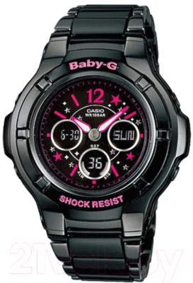 Часы наручные женские Casio BGA-121C-1B2 - фото
