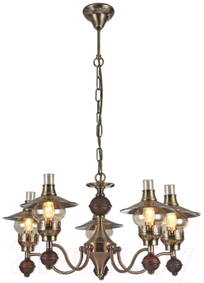 Люстра Arte Lamp Trattoria Bronze A5664LM-5AB - фото