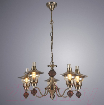 Люстра Arte Lamp Trattoria Bronze A5664LM-5AB
