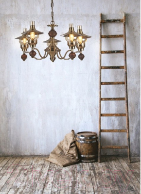 Люстра Arte Lamp Trattoria Bronze A5664LM-5AB