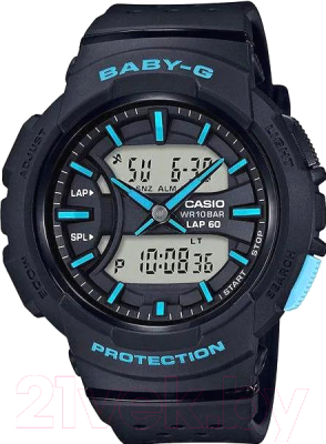 Часы наручные женские Casio BGA-240-1A3 - фото