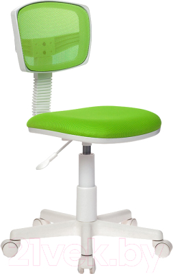 Кресло детское Бюрократ CH-W 299/SD/TW-18 (сетка салатовый TW-03A TW-18) - фото