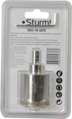 Коронка Sturm! 1055-10-3870