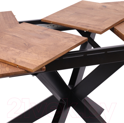 Обеденный стол ОКА Вейв 120-160x80x75