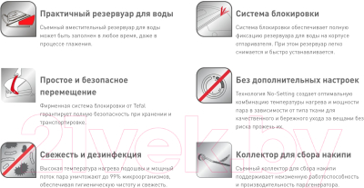 Утюг с парогенератором Tefal SV7130E0