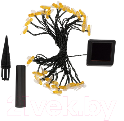 Садовая гирлянда Lamper Янтарные пчелы / 602-252 - фото