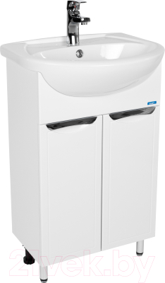 Тумба под умывальник Viant Лима Erica 55 / VLIM55ER-T2ST - фото