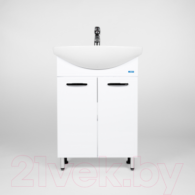 Тумба под умывальник Viant Милан Балтика 60 / VMIL60BA-T2ST