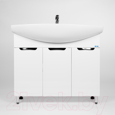 Тумба под умывальник Viant Лима Энигма 100 / VLIM100EN-T3ST
