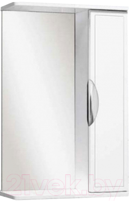 Шкаф с зеркалом для ванной Viant Лима 70 / VLIM70-ZSH - фото