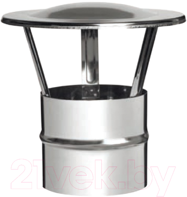 Колпак для дымохода Ferrum 430/0.5мм Ф200 / f1912 - фото