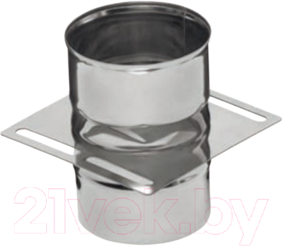 Площадка монтажная для дымохода Ferrum 430/0.8мм Ф120 / f5504 - фото
