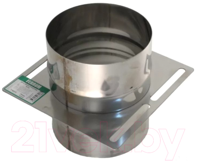 Площадка монтажная для дымохода Ferrum 430/0.8мм Ф130 / f5505 - фото