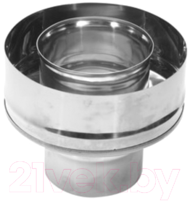 Переходник для дымохода Ferrum 430/0.8мм Ф180x280 / f3724 - фото