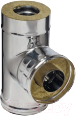 Тройник для дымохода Ferrum 90° 430/0.8мм Ф150x250 / f4436 - фото