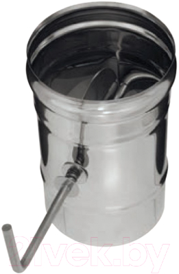 Шибер для дымохода Ferrum Ф180 / f5123 (430/0.8мм) - фото