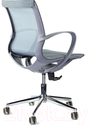 Кресло офисное UTFC Йота M-805 TC-12 (серый/голубой)