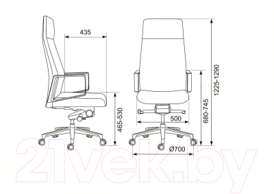 Кресло офисное Бюрократ Jons