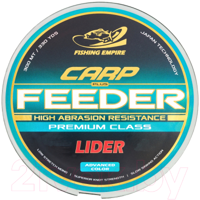 Леска монофильная Fishing Empire Lider Carp Plus Feeder Clear 0.50мм 200м / СL-050 - фото