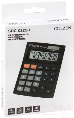 Калькулятор Citizen SDC-022 SR