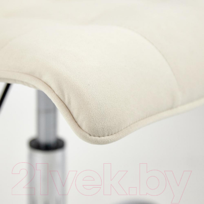 Кресло офисное Tetchair Zero флок (молочный)