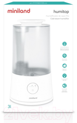 Ультразвуковой увлажнитель воздуха Miniland Humitop / 89319