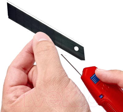 Нож пистолетный Knipex 9010165BK