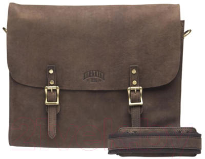 Сумка Klondike 1896 Brett / KD1038-01 (темно-коричневый) - фото