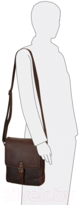 Сумка Klondike 1896 Digger Erin / KD1049-03 (темно-коричневый)