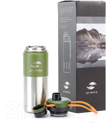 Термос для напитков STINGER HD-500-46MG