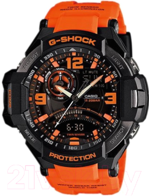 Часы наручные мужские Casio GA-1000-4A - фото