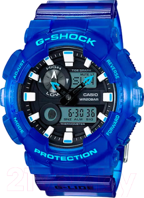 Часы наручные мужские Casio GAX-100MSA-2A - фото