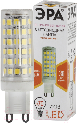 Лампа ЭРА Led JCD-9W-CER-827-G9 / Б0033185