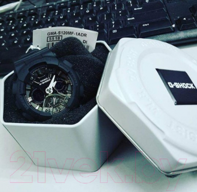 Часы наручные женские Casio GMA-S120MF-1A