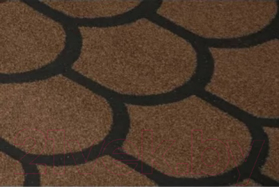 Черепица Технониколь Бобровый хвост Коричневый