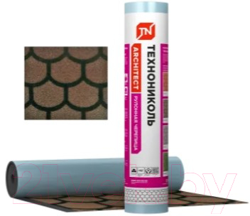 Черепица Технониколь Бобровый хвост Коричневый