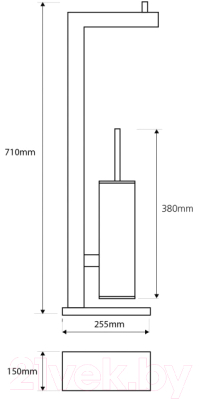 Ершик для унитаза Bemeta Beta-Hranate 132836012