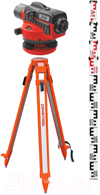 Оптический нивелир Condtrol 24X Нивелир Condtrol + рейка + штатив / 2-3-051 - фото