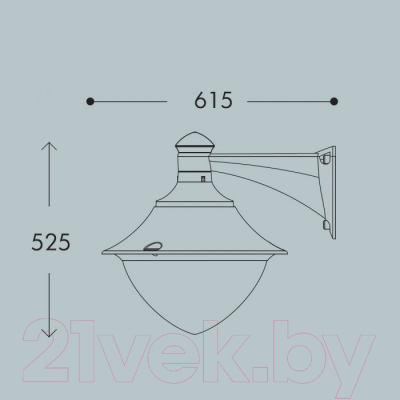 Бра уличное Fumagalli Vivi V50.254.000.AXH27