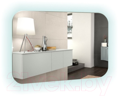 Зеркало Silver Mirrors Шампань 80x55 / ФР-00000952