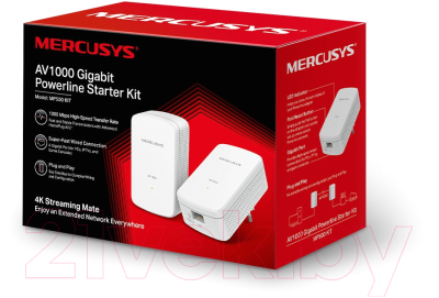Комплект powerline-адаптеров Mercusys MP500 KIT