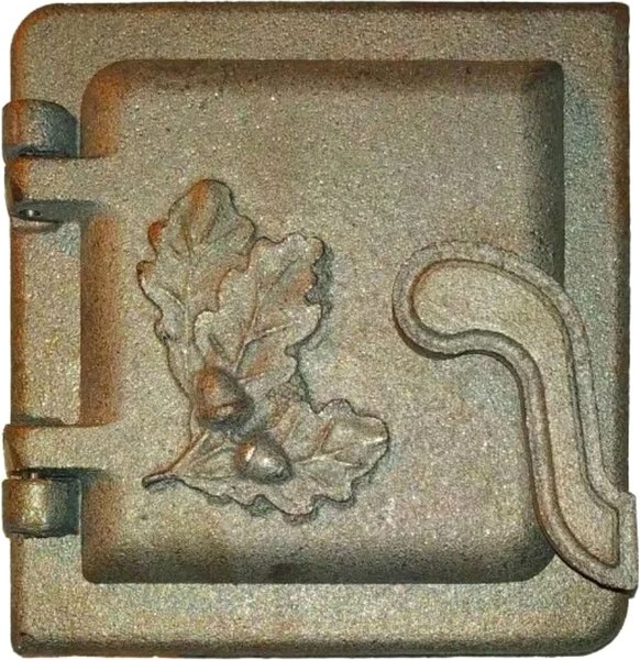 Дверца печная Станкоинструмент Поддувальная Желудь ДП-1 - фото