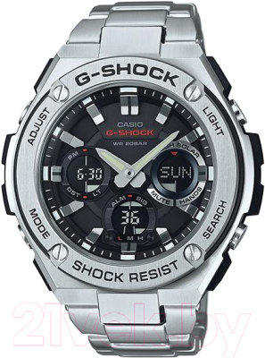 Часы наручные мужские Casio GST-S110D-1A - фото